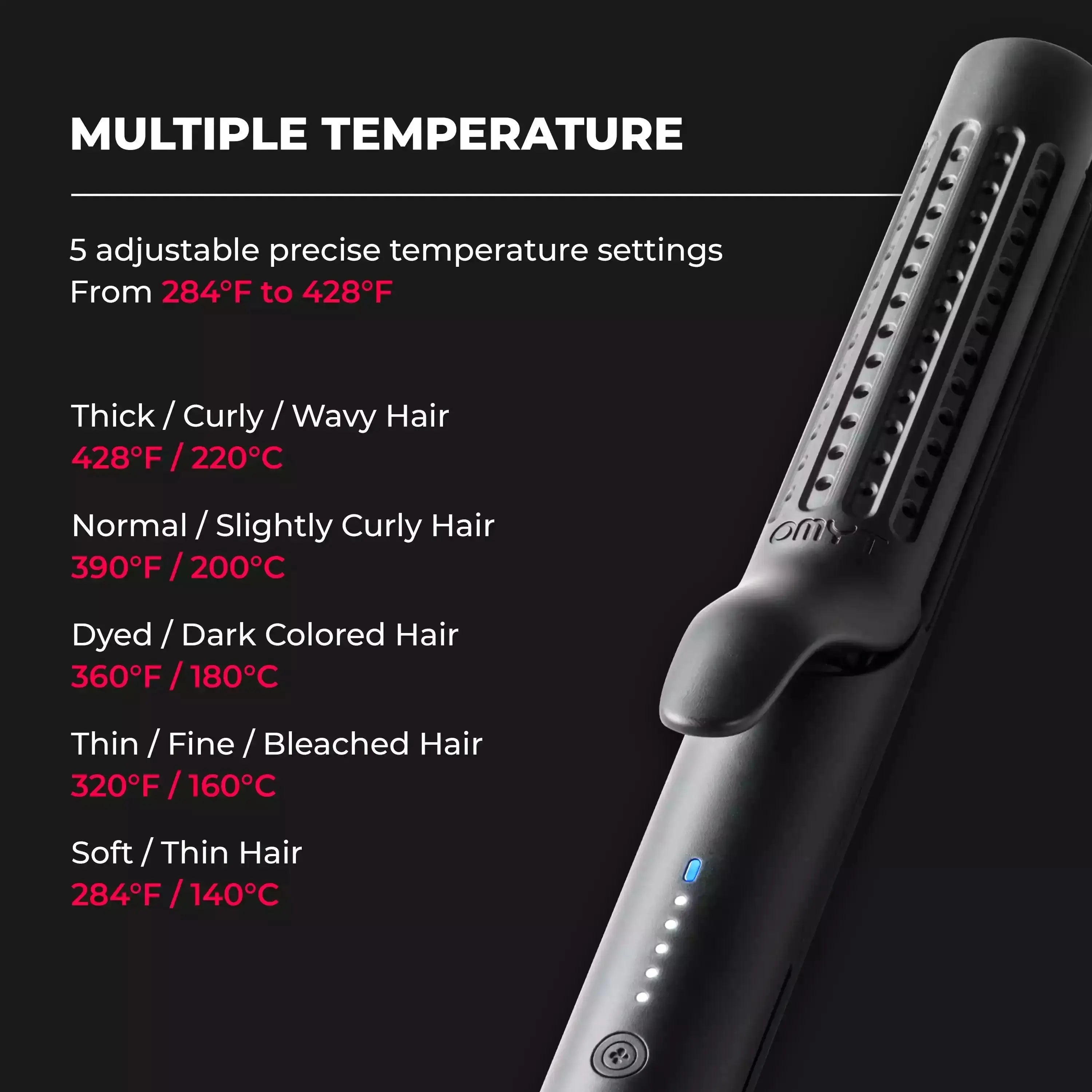 Blowout wand AIRFLOW by TYMO delivers salon blowout waves with gentle airflow