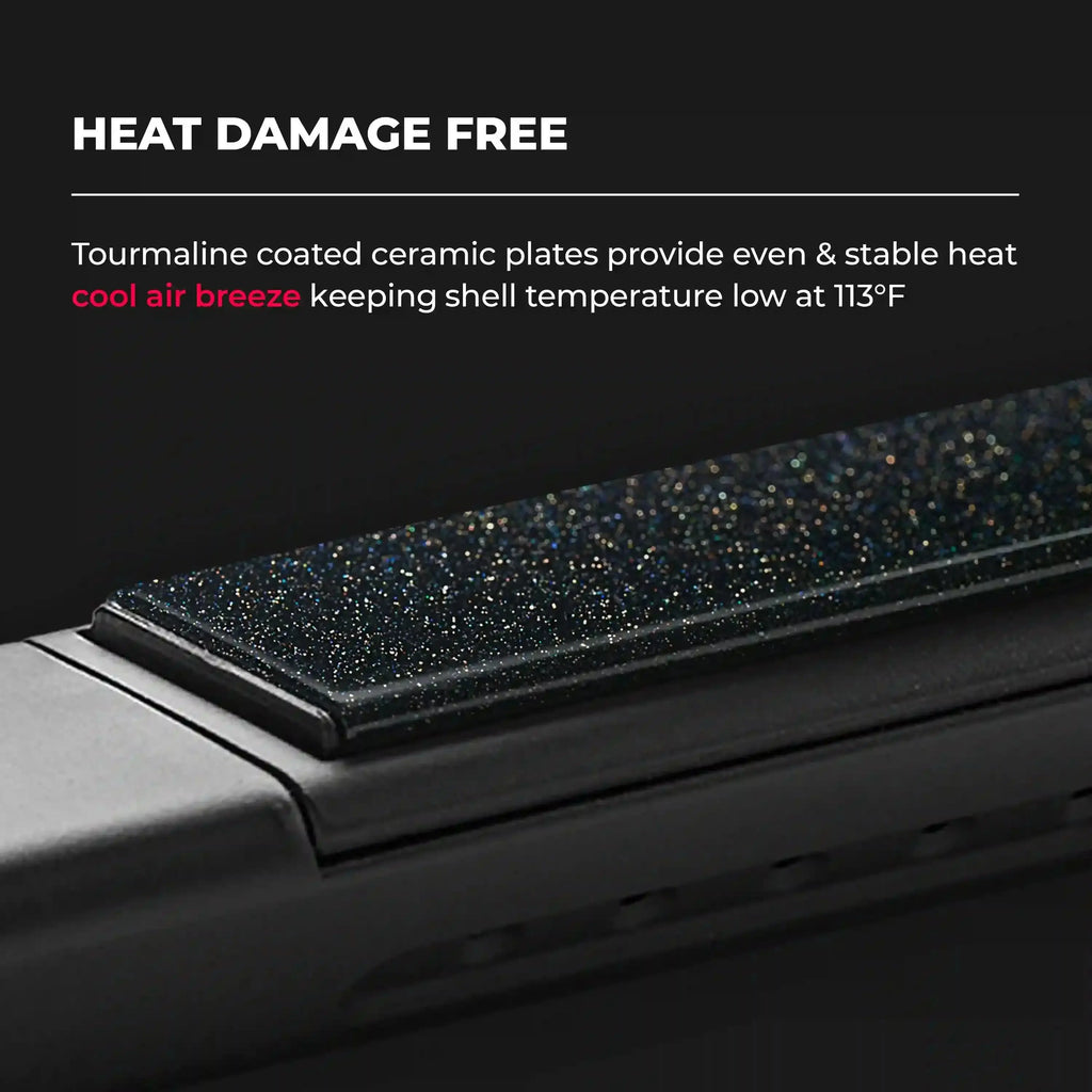 TYMO AIRFLOW blowout with curling iron for salon‑style volume and smooth finish