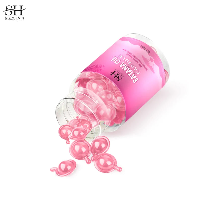 Capsules d'huile de cheveux Sevich 100% Batana Anti-chute de cheveux