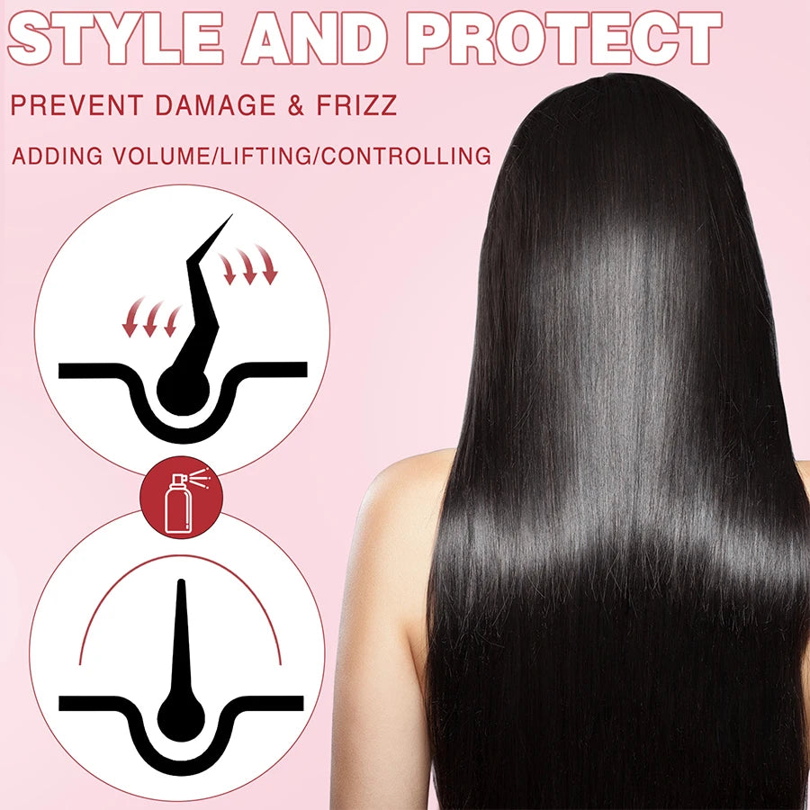 Spray de protection thermique pour cheveux