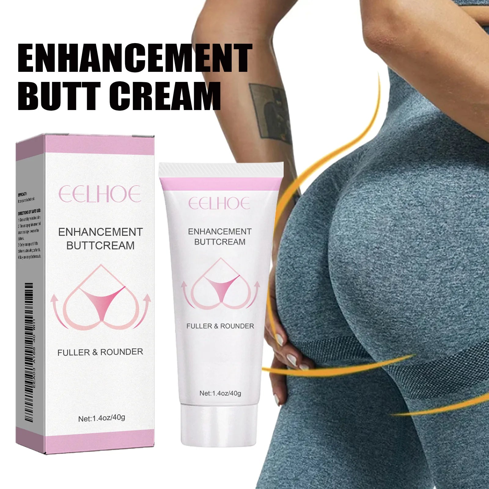 Crème de croissance des fesses